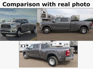 ram 2500 hd limited 2019 3D Model