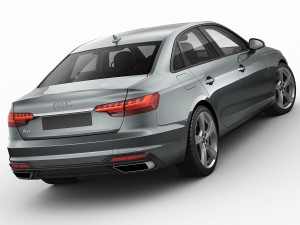 audi a4 2020 sedan Modelo 3D