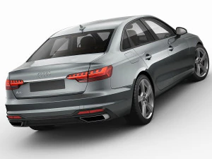 audi a4 2020 sedan 3D Model