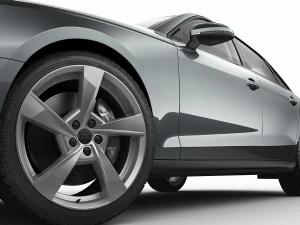 audi a4 2020 sedan 3D Model