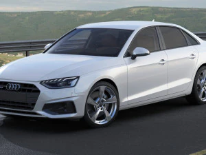 audi a4 2020 sedan 3D Model