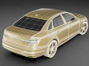 audi a4 2020 sedan Modelo 3D
