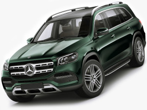 mercedes gls 2020 3D Model