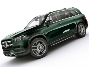 mercedes gls 2020 3D Model