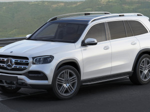 mercedes gls 2020 3D Model