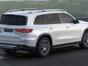 mercedes gls 2020 3D Model