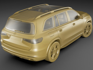 mercedes gls 2020 3D Model