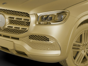 mercedes gls 2020 3D Model