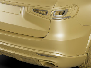 mercedes gls 2020 3D Model