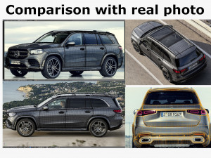 mercedes gls 2020 3D Model