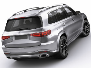 mercedes gls amg-line 2020 Modelo 3D