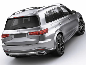 mercedes gls amg-line 2020 3D Model