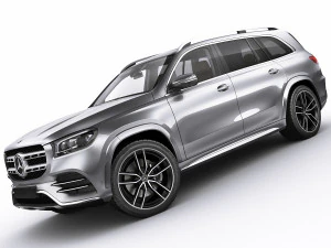 mercedes gls amg-line 2020 3D Model