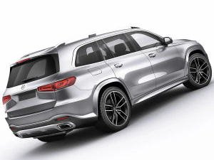 mercedes gls amg-line 2020 3D Model