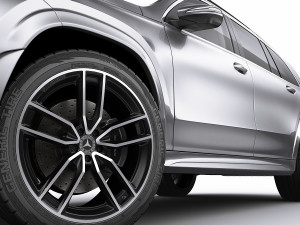 mercedes gls amg-line 2020 Modelo 3D