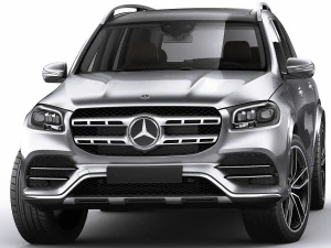 mercedes gls amg-line 2020 3D Model