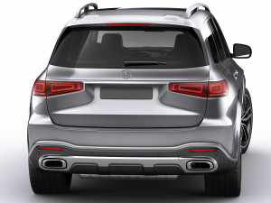 mercedes gls amg-line 2020 Modelo 3D