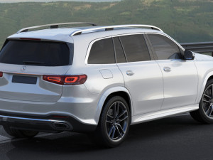 mercedes gls amg-line 2020 Modelo 3D