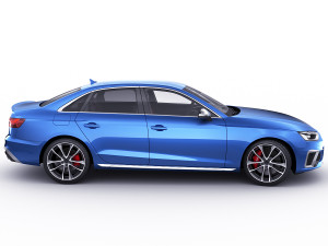 audi s4 2020 sedan 3D मॉडल