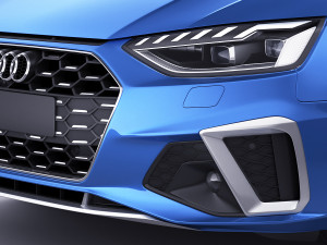 audi s4 2020 sedan 3D मॉडल