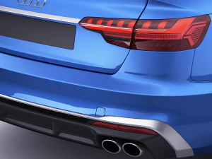 audi s4 2020 sedan 3D Model