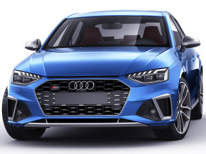 audi s4 2020 sedan 3D मॉडल