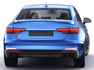audi s4 2020 sedan 3D मॉडल