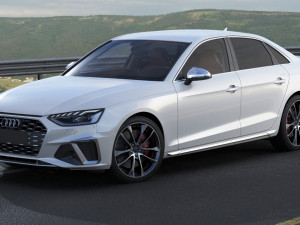 audi s4 2020 sedan 3D मॉडल