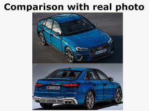 audi s4 2020 sedan 3D मॉडल