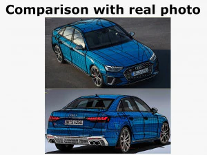 audi s4 2020 sedan 3D Model