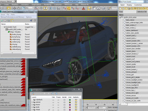 audi s4 2020 sedan 3D मॉडल