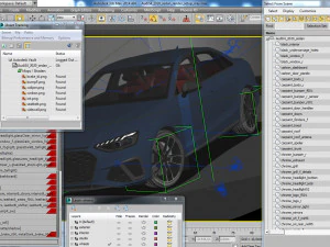 audi s4 2020 sedan 3D Model
