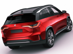 nio es6 Model 3D