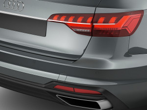 audi a4 avant 2020 3D Модель