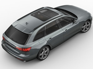 audi a4 avant 2020 3D Модель