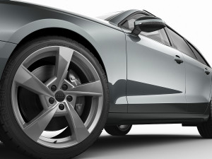 audi a4 avant 2020 3D Модель