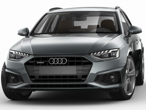 audi a4 avant 2020 3D Модель