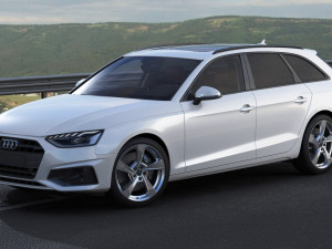 audi a4 avant 2020 3D Модель