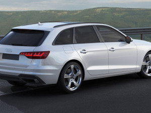 audi a4 avant 2020 3D Модель
