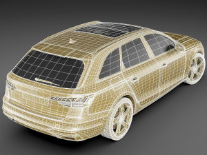 audi a4 avant 2020 3D Модель