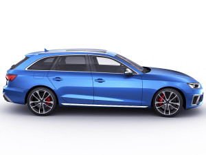 audi s4 avant 2020 3D मॉडल