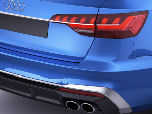 audi s4 avant 2020 3D मॉडल