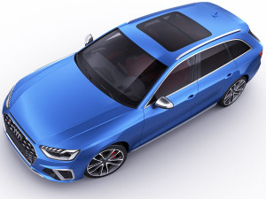 audi s4 avant 2020 3D मॉडल
