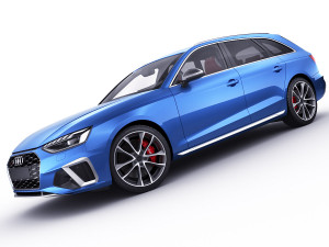 audi s4 avant 2020 3D मॉडल