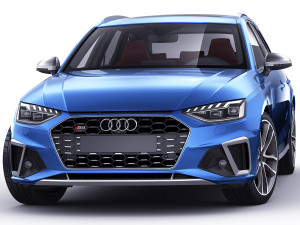 audi s4 avant 2020 3D मॉडल