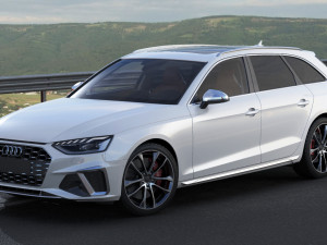 audi s4 avant 2020 3D मॉडल