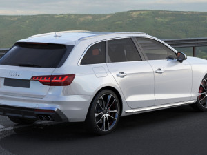 audi s4 avant 2020 3D मॉडल