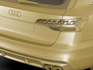 audi s4 avant 2020 3D मॉडल