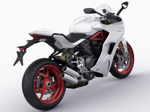 ducati supersport s 2019 3D Model