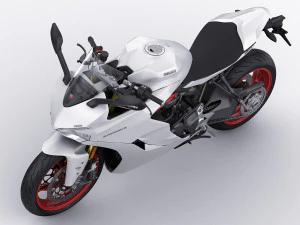 ducati supersport s 2019 3D Model